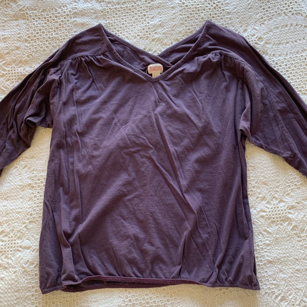 mossimo supply purple shirt